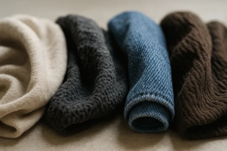 Demonstrates how shrinkage varies between fabric types, underlining why calculation and allowance must be tailored for each material.