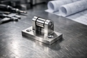 A high-resolution visual showing a finished metal prototype as a pre-production sample, emphasizing its role as the quality reference for mass manufacturing.