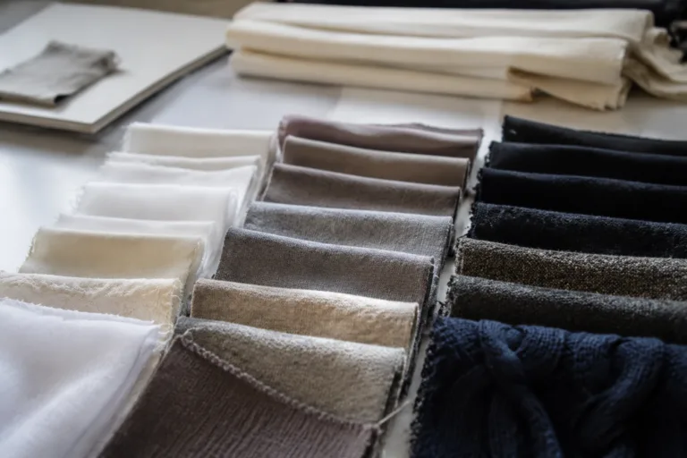 A visual comparison of lightweight, medium-weight, and heavyweight fabrics for specification planning.