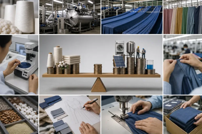 Which cost drivers determine whether the process is commercially viable? — Apparel Wiki guide