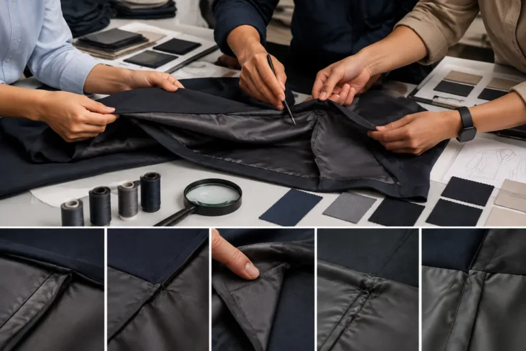 How Should a Team Diagnose a Lining Attachment Seam Defect? — Apparel Wiki guide