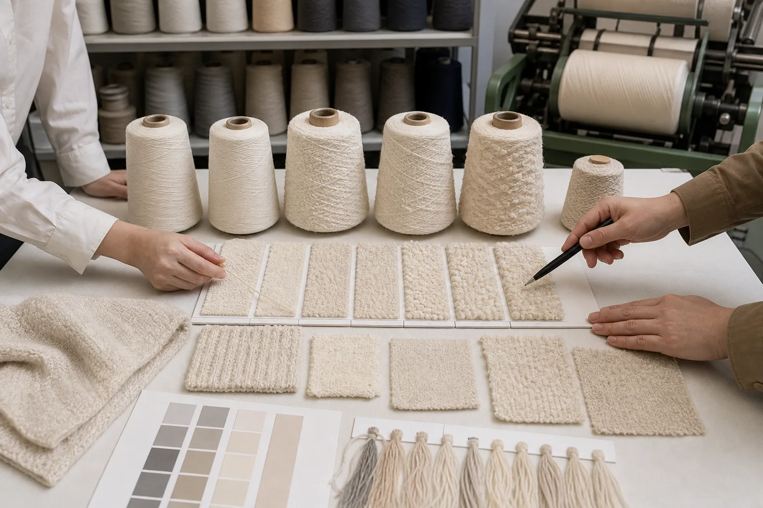 A Step-by-Step Method for Choosing a Boucle Yarn Count — Apparel Wiki guide