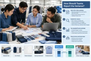 How Should Teams Report the Variance? — Apparel Wiki guide