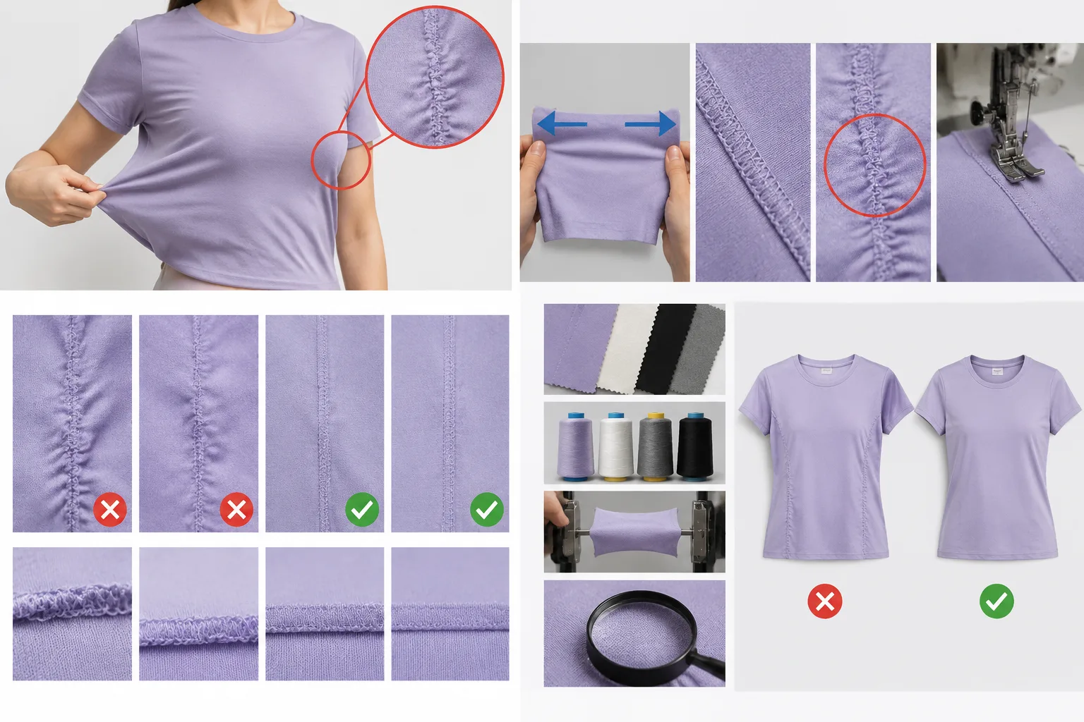 How to Diagnose Poor Seam Elasticity Results — Apparel Wiki guide