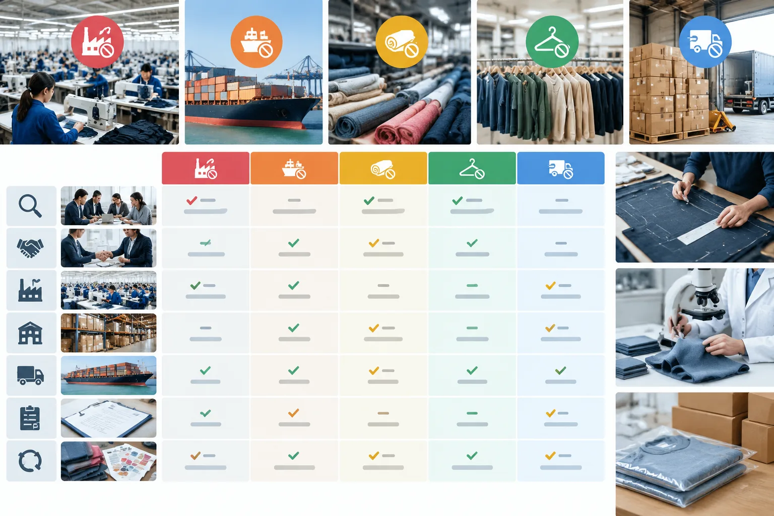 What response options should you compare in each scenario? — Apparel Wiki guide