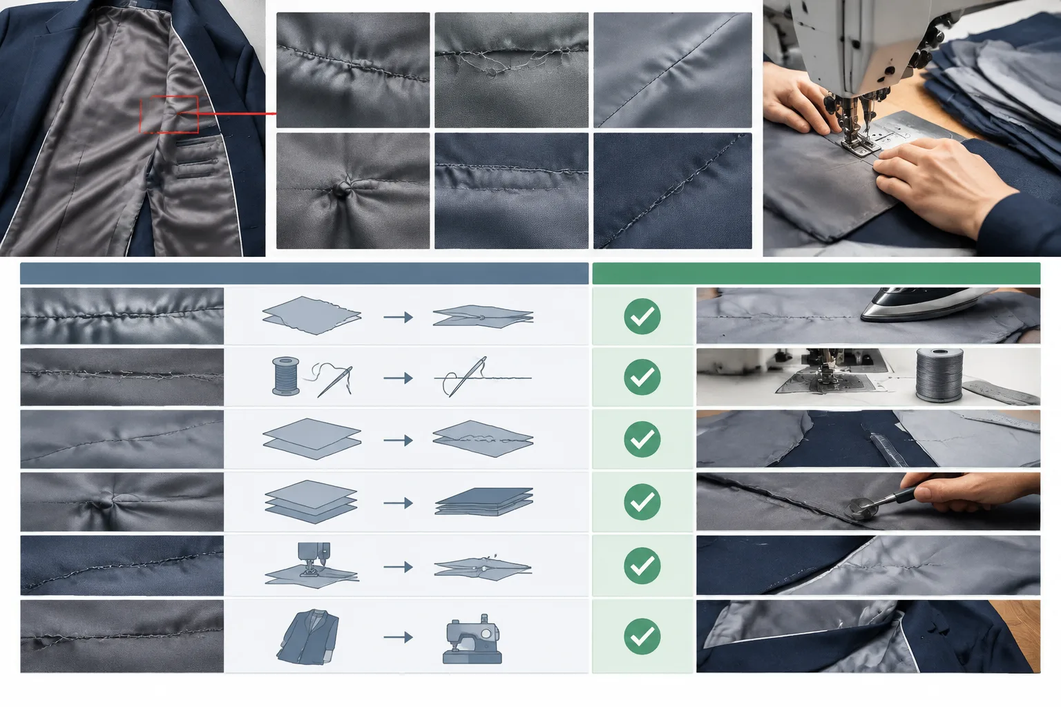 Which Corrective Actions Match the Confirmed Cause? — Apparel Wiki guide