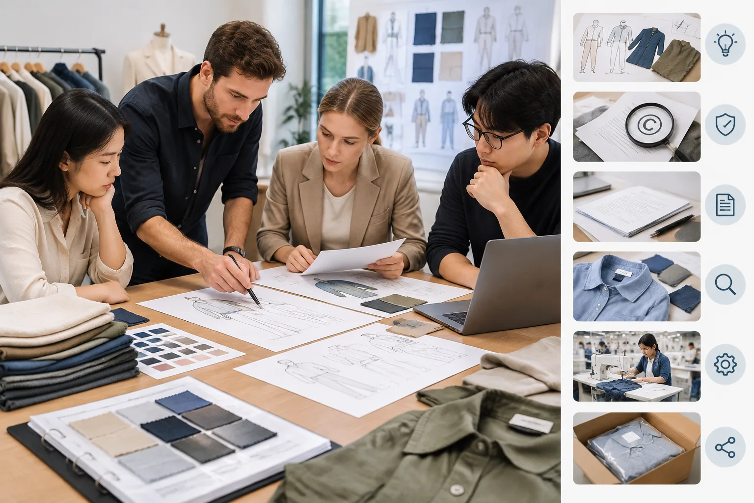 What Should Teams Check Before Sharing Designs or Production Details? — Apparel Wiki guide