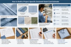 How to Build a Project-Specific Enclosed-Seam Cost Estimate — Apparel Wiki guide
