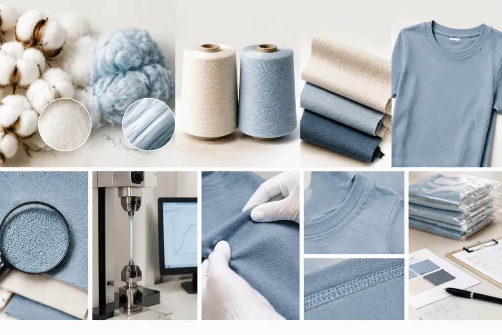 How to Evaluate an Extra Long Staple Cotton Blend for a Garment Program — Apparel Wiki guide