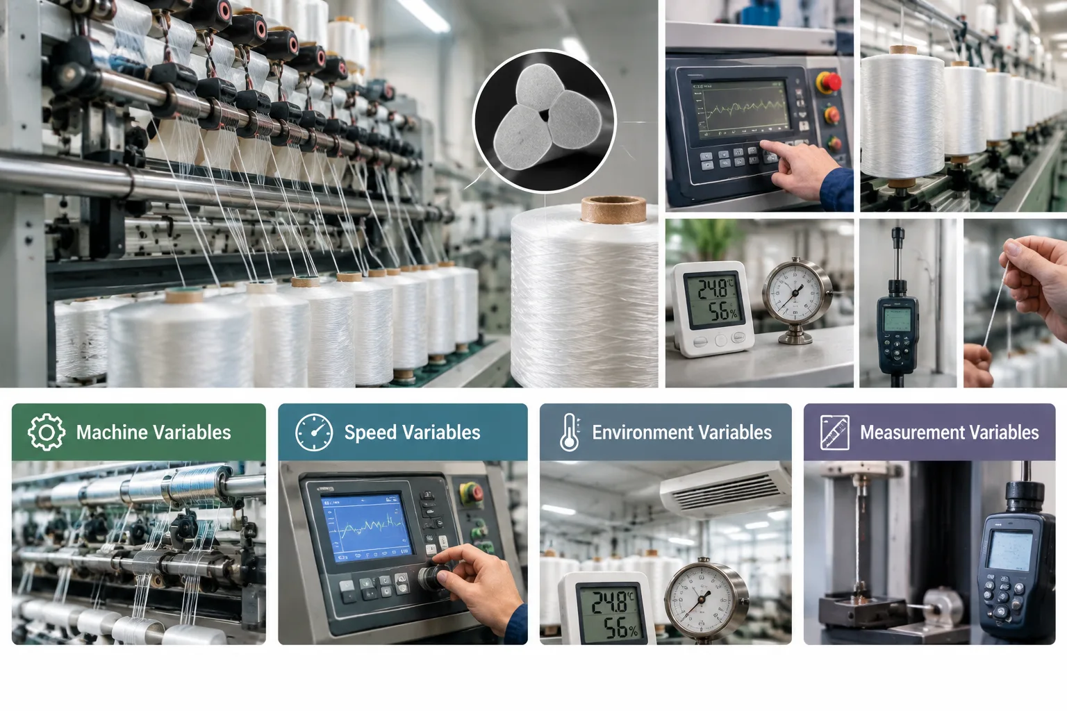 Investigate Machine, Speed, Environment, and Measurement Variables — Apparel Wiki guide