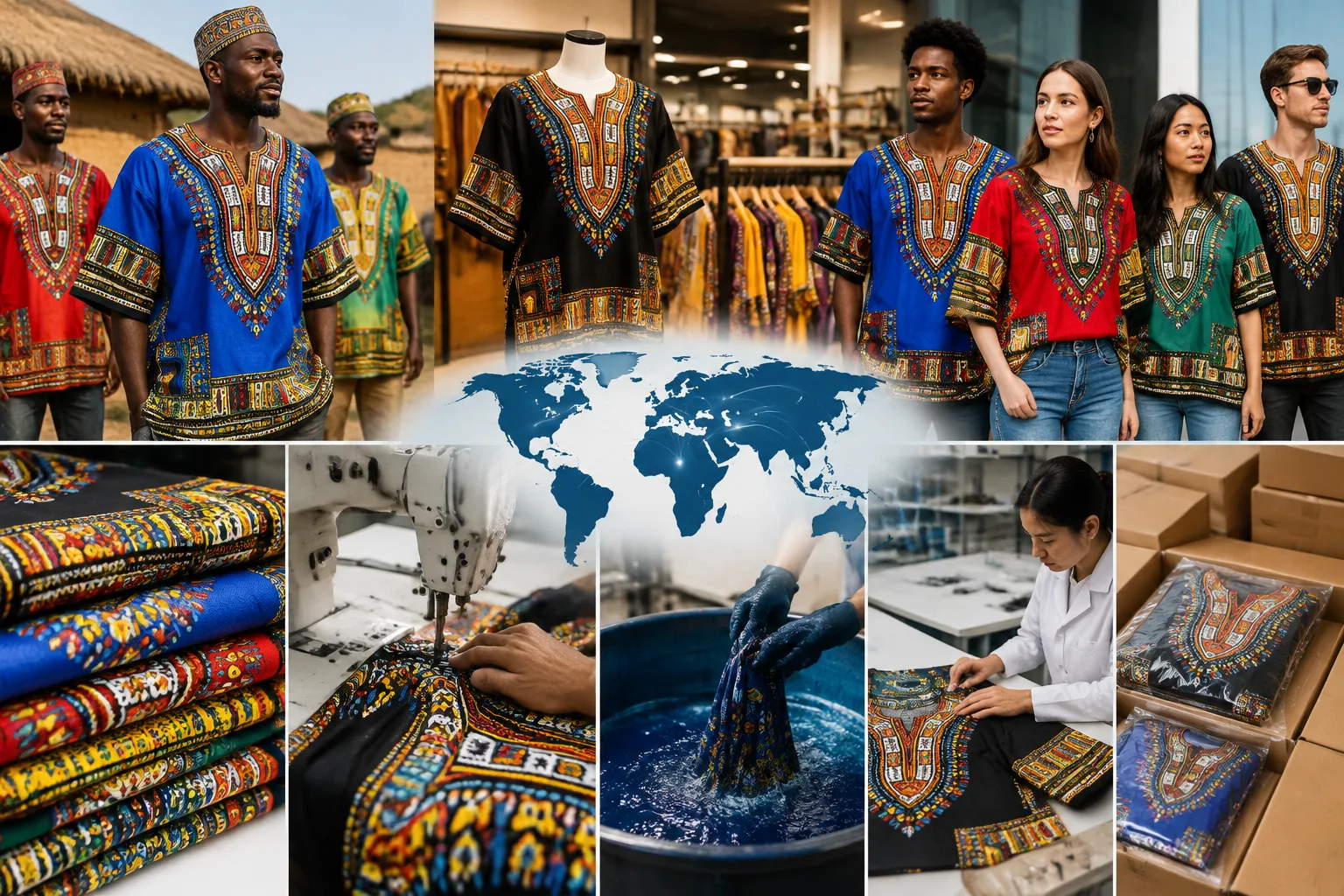 Commercialization and Global Recognition: What Changed as the Dashiki Reached Wider Markets? — Apparel Wiki guide