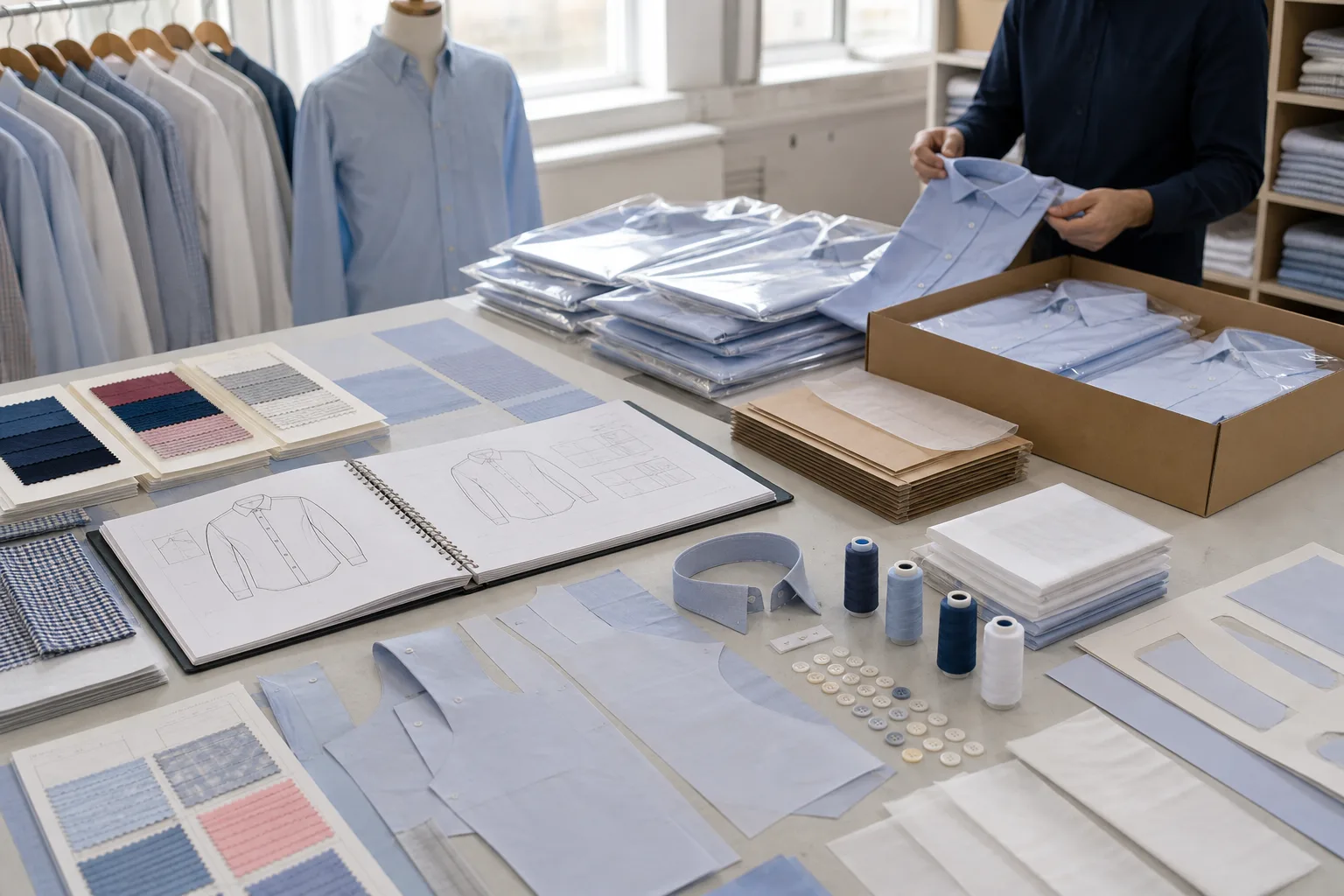 What should happen after the shirt board specification is approved? — Apparel Wiki guide