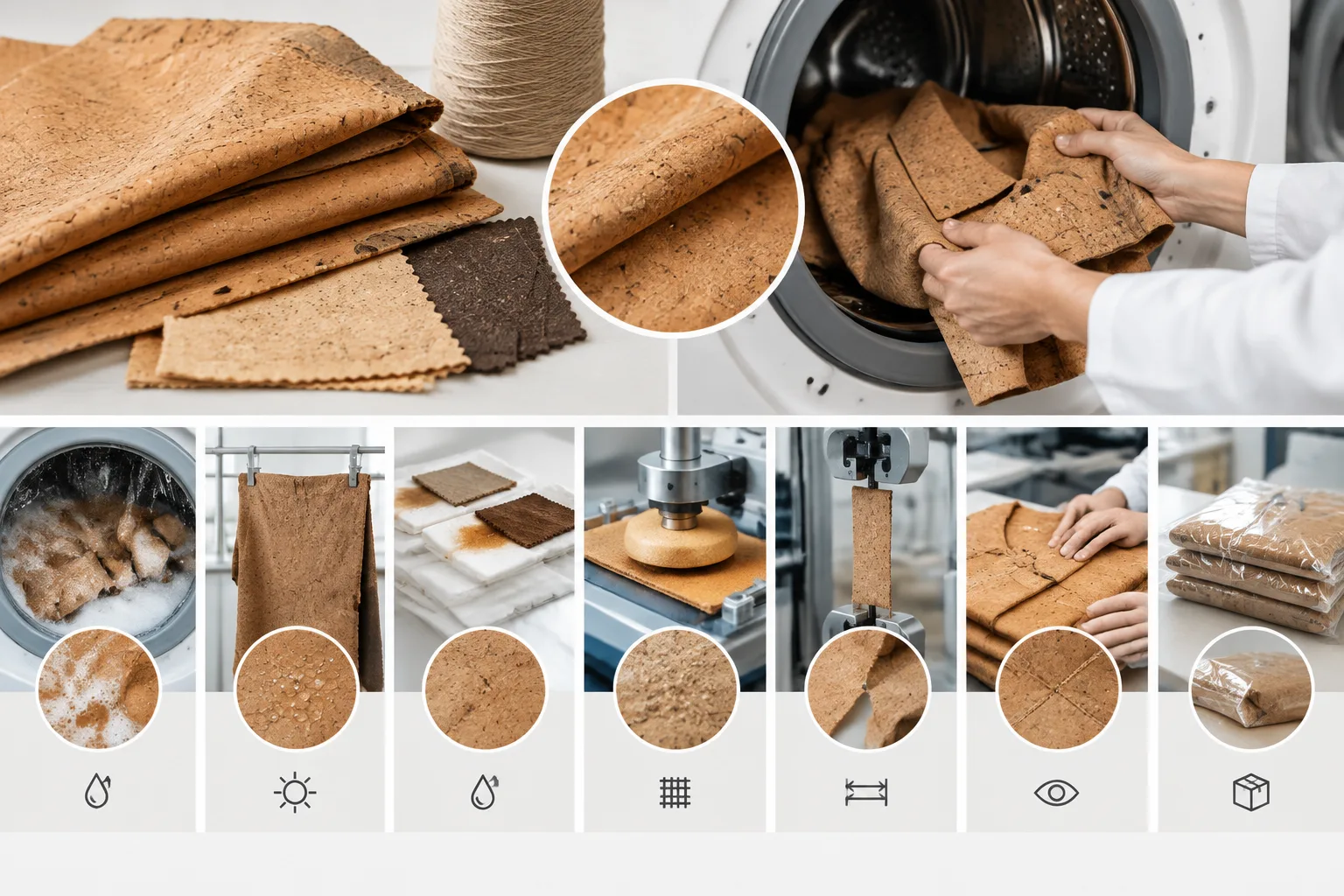 A Practical Cork Textile Durability-Test Checklist — Apparel Wiki guide