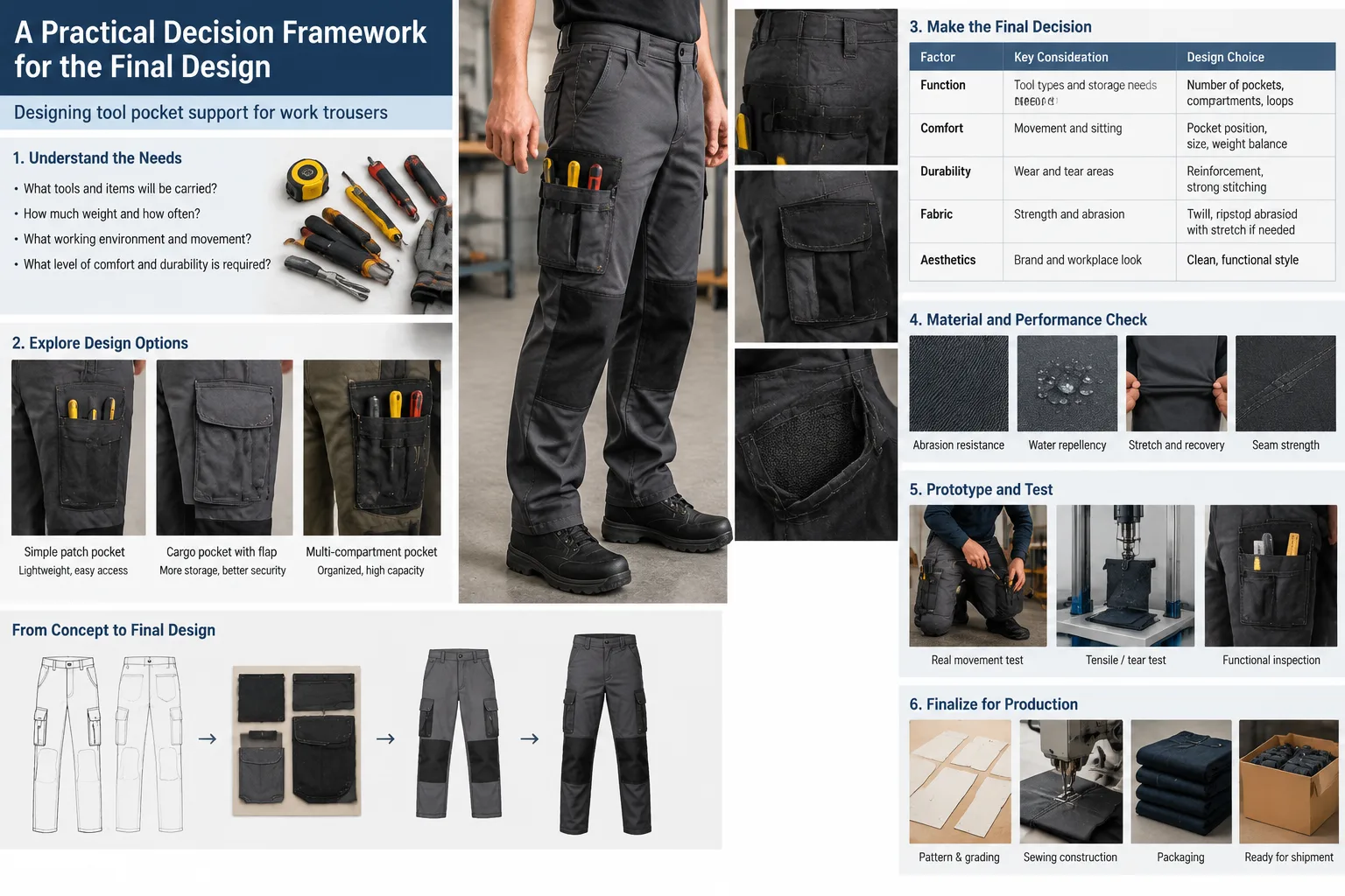 A Practical Decision Framework for the Final Design — Apparel Wiki guide