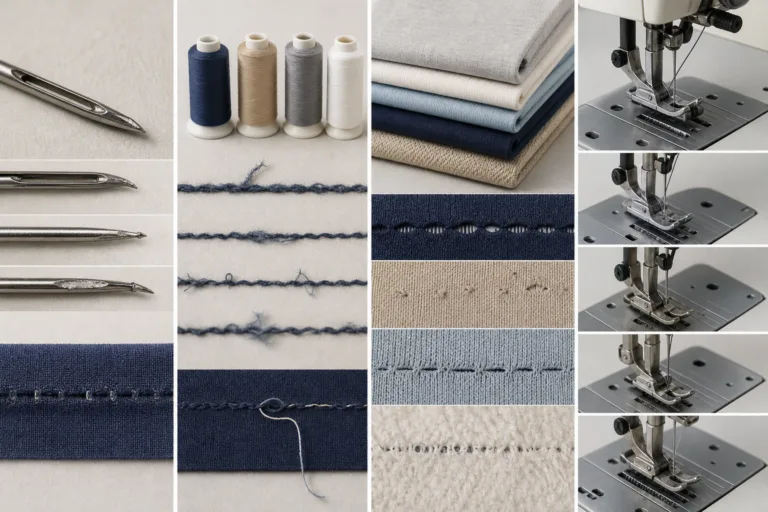 Separate Needle, Thread, Fabric, and Machine Causes — Apparel Wiki guide