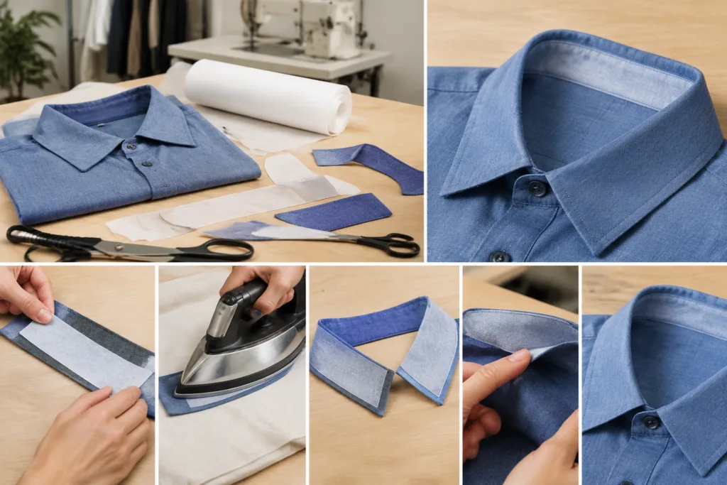 A Controlled Procedure for Applying Fusible Web Without Distortion — Apparel Wiki guide