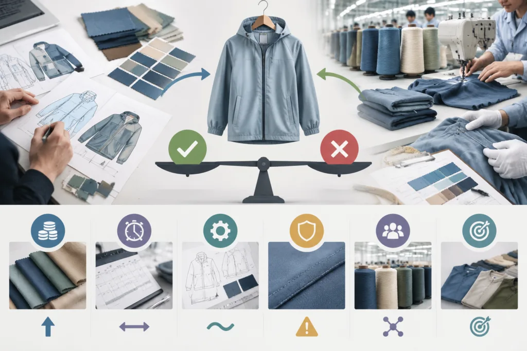 What Are the Main Trade-Offs of ODM Design Adaptation? — Apparel Wiki guide