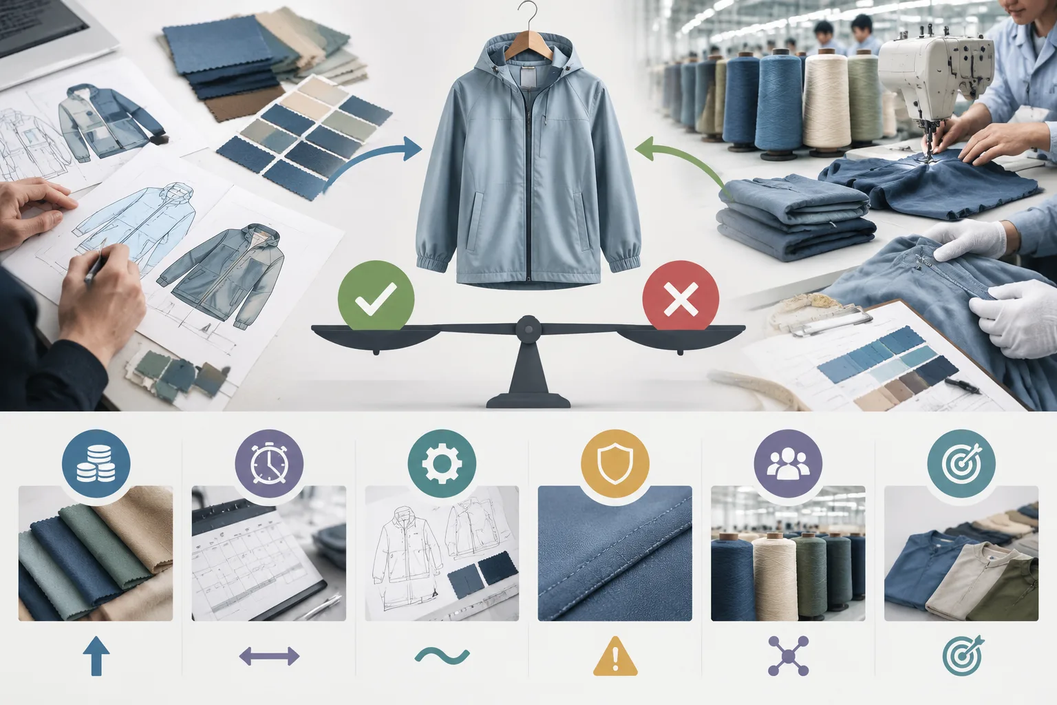 What Are the Main Trade-Offs of ODM Design Adaptation? — Apparel Wiki guide