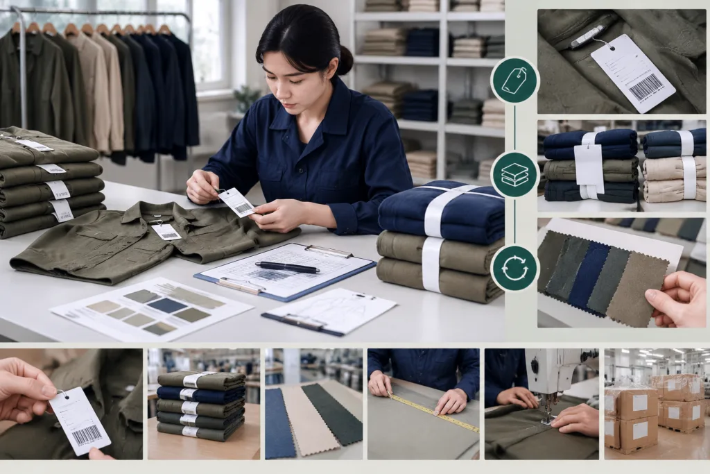 How to Control Traceability, Bundles, and Replacement Material — Apparel Wiki guide