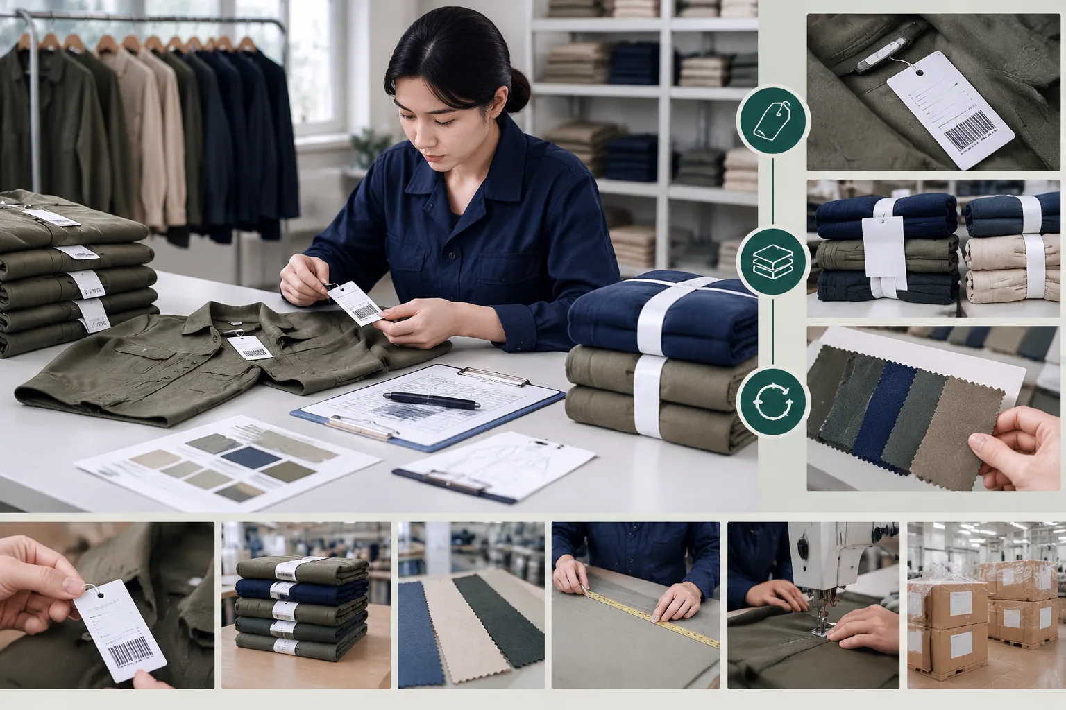 How to Control Traceability, Bundles, and Replacement Material — Apparel Wiki guide