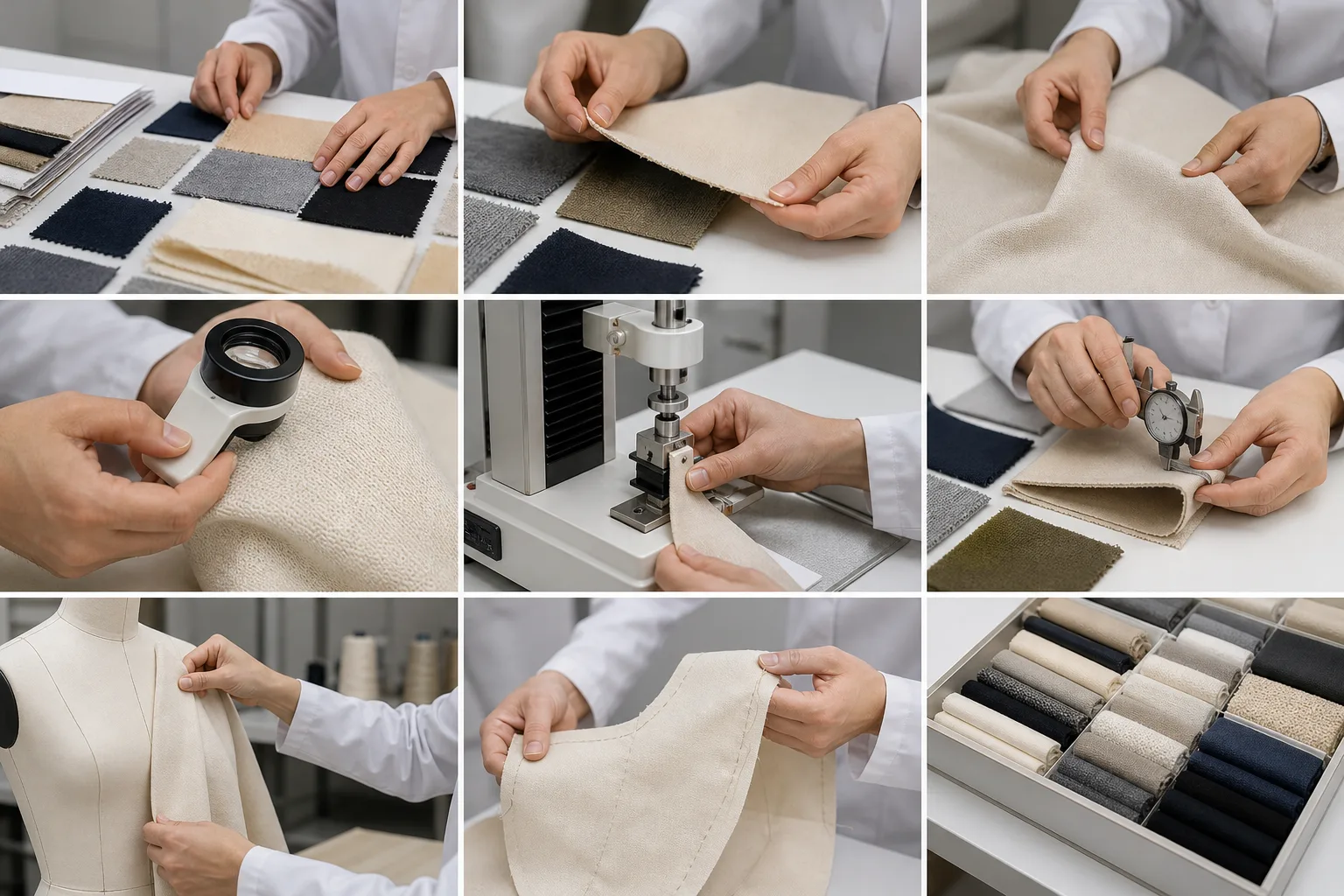 A Repeatable Step-by-Step Fabric Swatch Analysis Procedure — Apparel Wiki guide