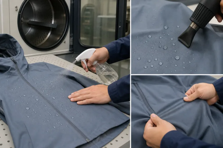 Drying and Restoring Surface Water Repellency — Apparel Wiki guide