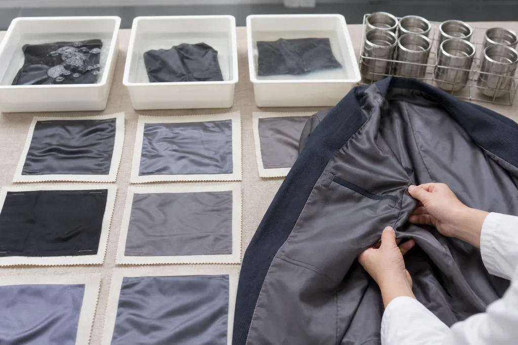 Inspect the Lining After Relevant Handling or Care Conditions — Apparel Wiki guide