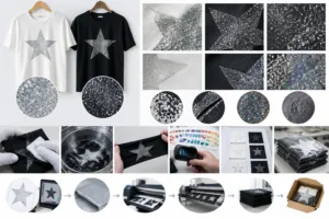 How to Evaluate Glitter Printing Defects in Samples and Bulk — Apparel Wiki guide