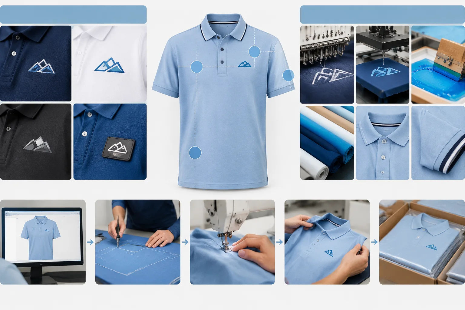 Which decoration method and production details affect placement? — Apparel Wiki guide