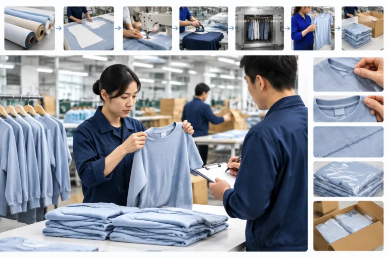 How should teams evaluate the handoff and finished garments? — Apparel Wiki guide