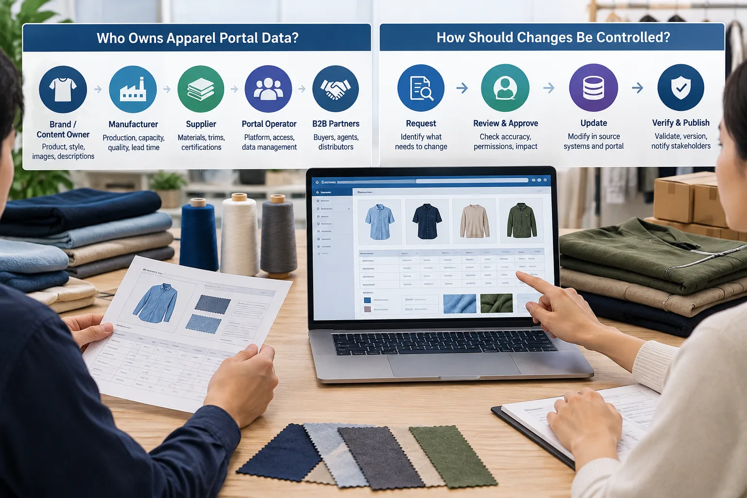 Who Owns Apparel Portal Data and How Should Changes Be Controlled? — Apparel Wiki guide