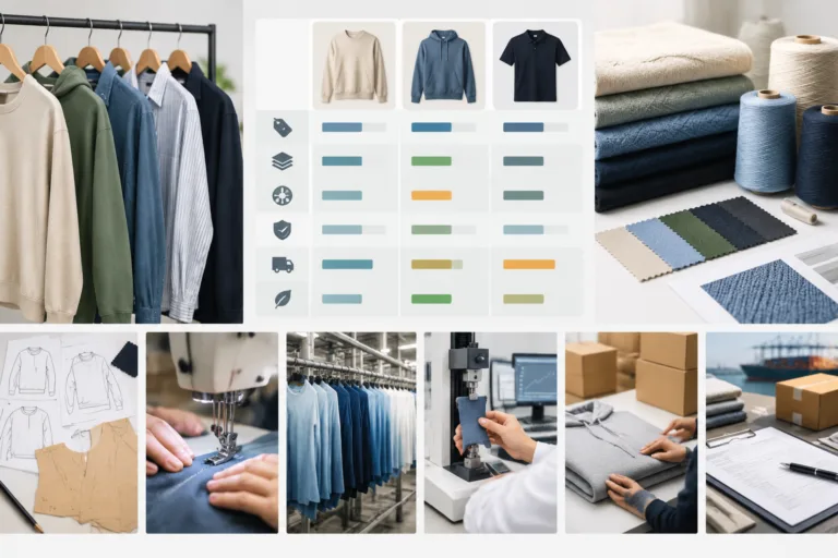 Compare competitors on decision-relevant dimensions — Apparel Wiki guide