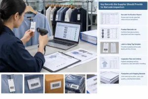 What Records Should the Supplier Provide for Barcode Inspection? — Apparel Wiki guide