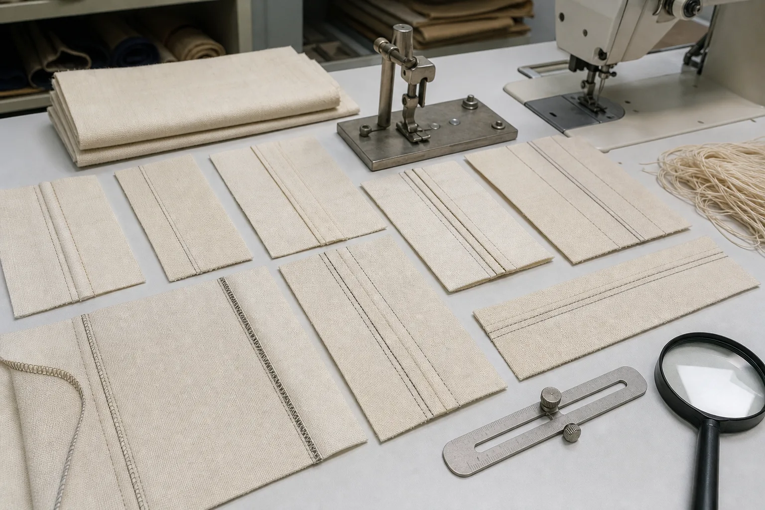 How to Verify Alignment With Controlled Sewing Samples — Apparel Wiki guide