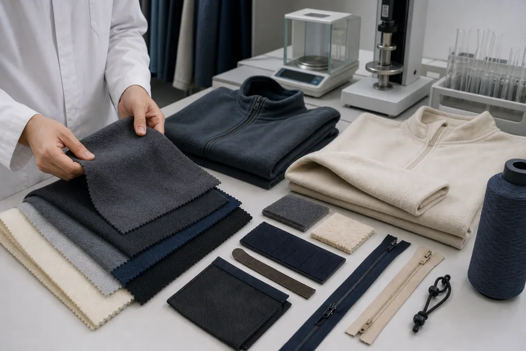 How to Evaluate Microfleece Samples Before You Set a GSM Target — Apparel Wiki guide