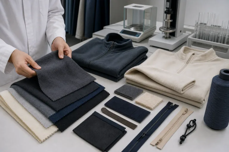 How to Evaluate Microfleece Samples Before You Set a GSM Target — Apparel Wiki guide