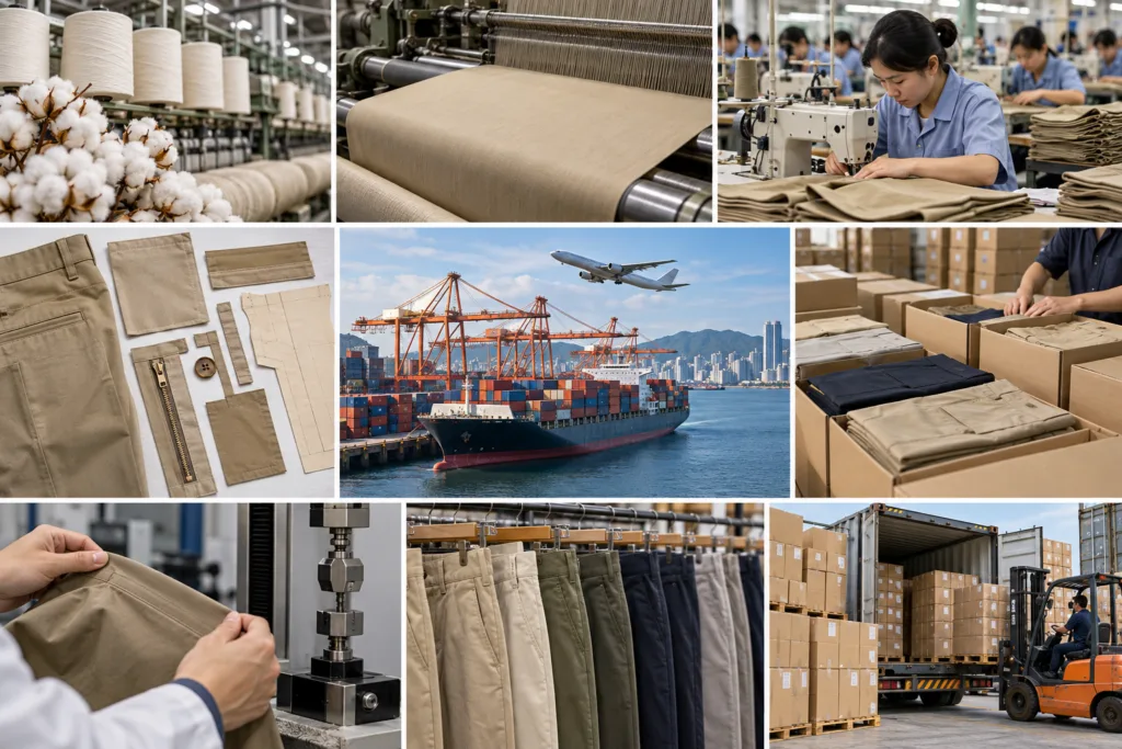 The Role of Manufacturing, Trade, and Mass Distribution — Apparel Wiki guide