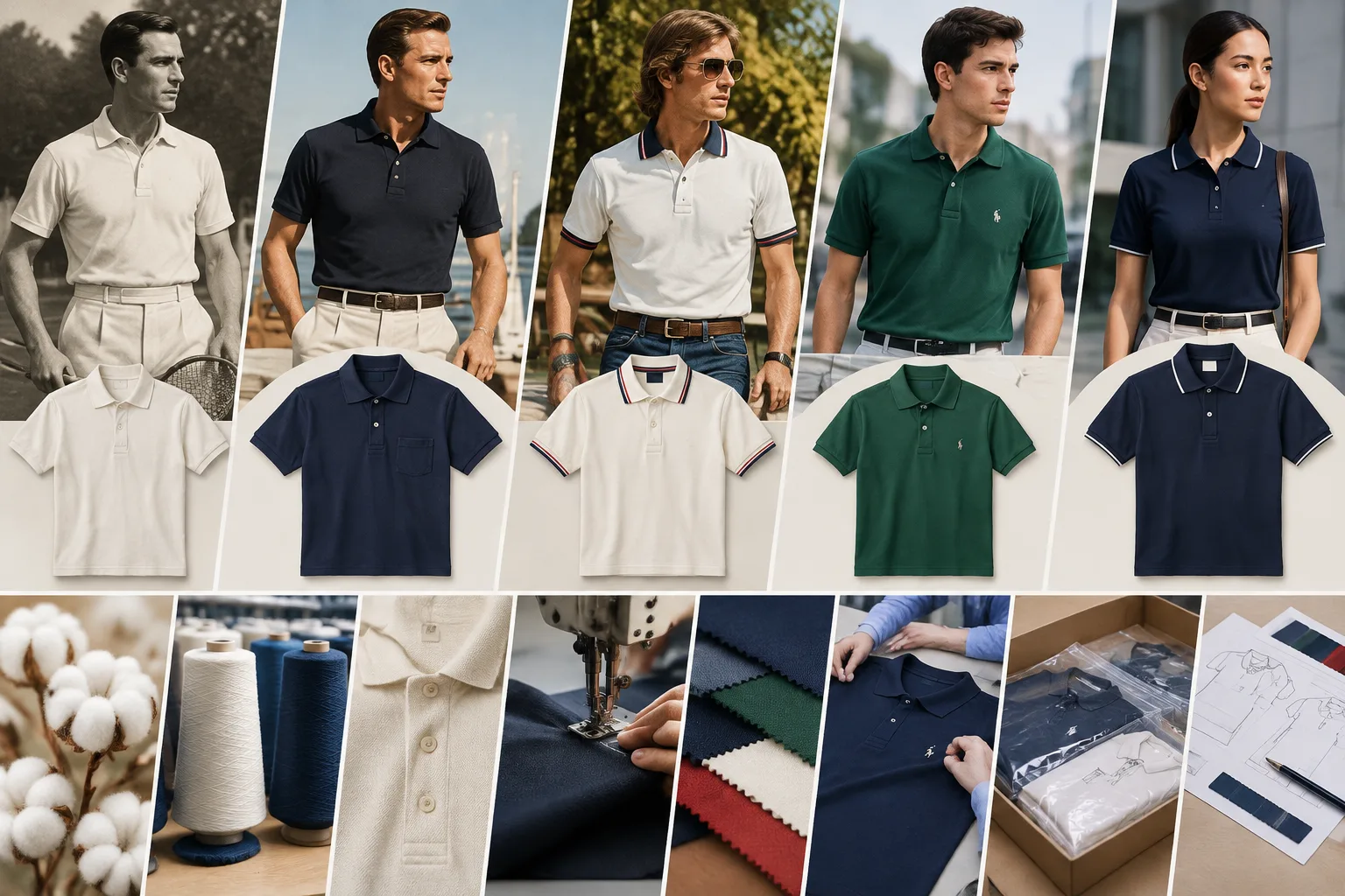 A Timeline of the Polo Shirt’s Main Historical Turning Points — Apparel Wiki guide