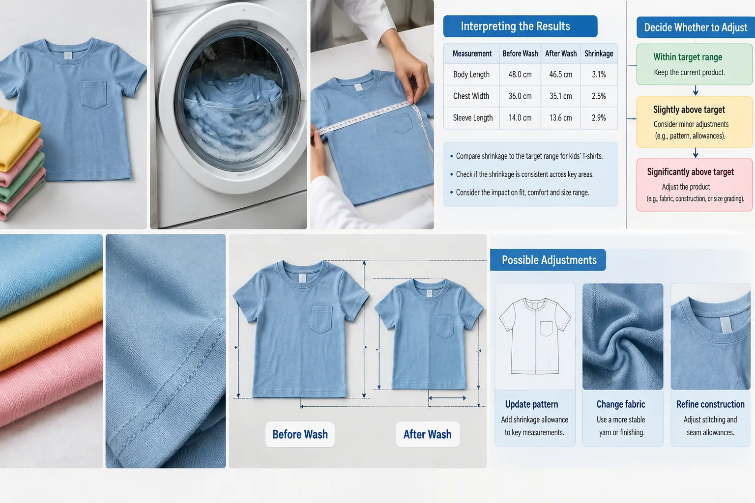 How to Interpret Results and Decide Whether to Adjust the Product — Apparel Wiki guide