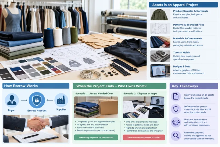 Who Owns the Assets and What Happens When the Project Ends? — Apparel Wiki guide