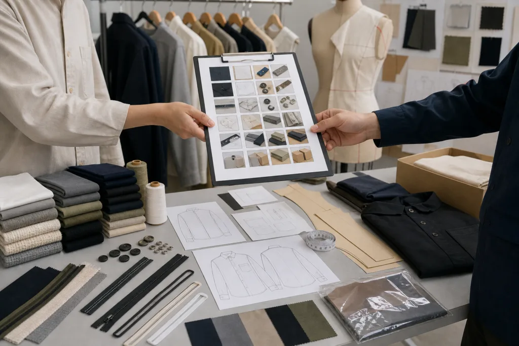 Build a Review and Handoff Checklist — Apparel Wiki guide