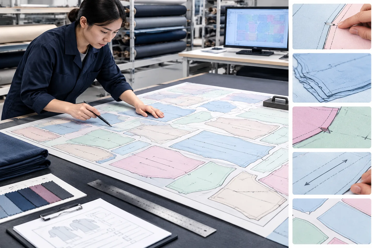 How Should a Marker Be Evaluated Before Cutting? — Apparel Wiki guide