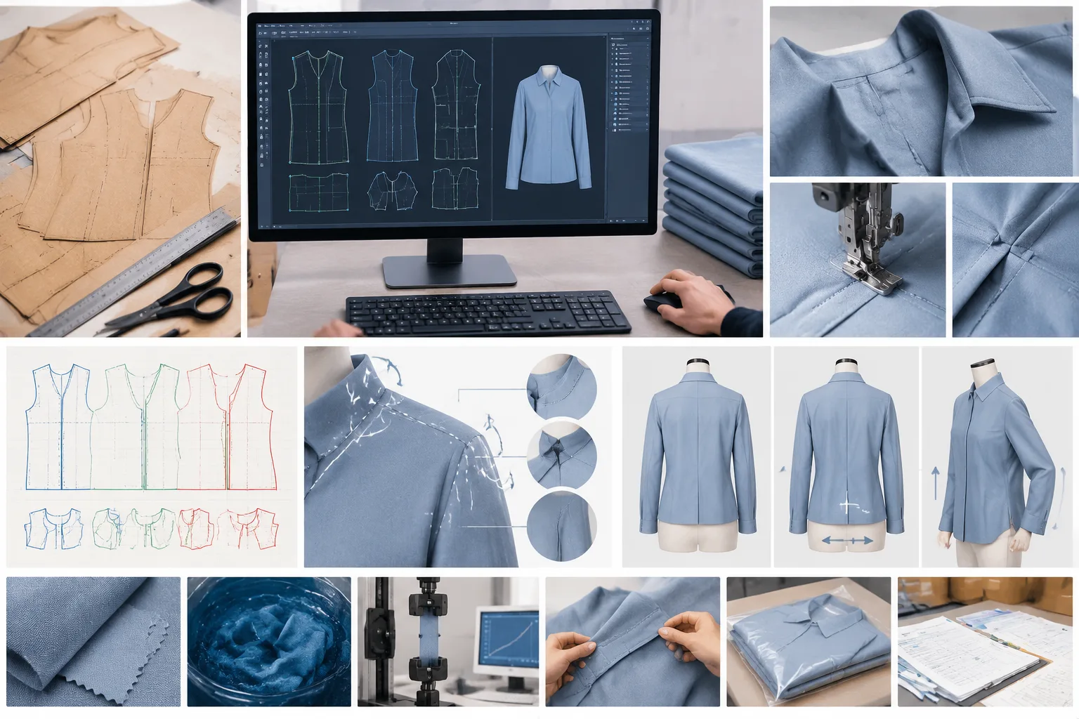 Verify Scale, Sewing Relationships, and Garment Behavior — Apparel Wiki guide