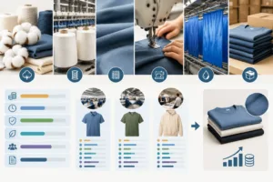 How Can Sourcing and Production Options Be Compared? — Apparel Wiki guide