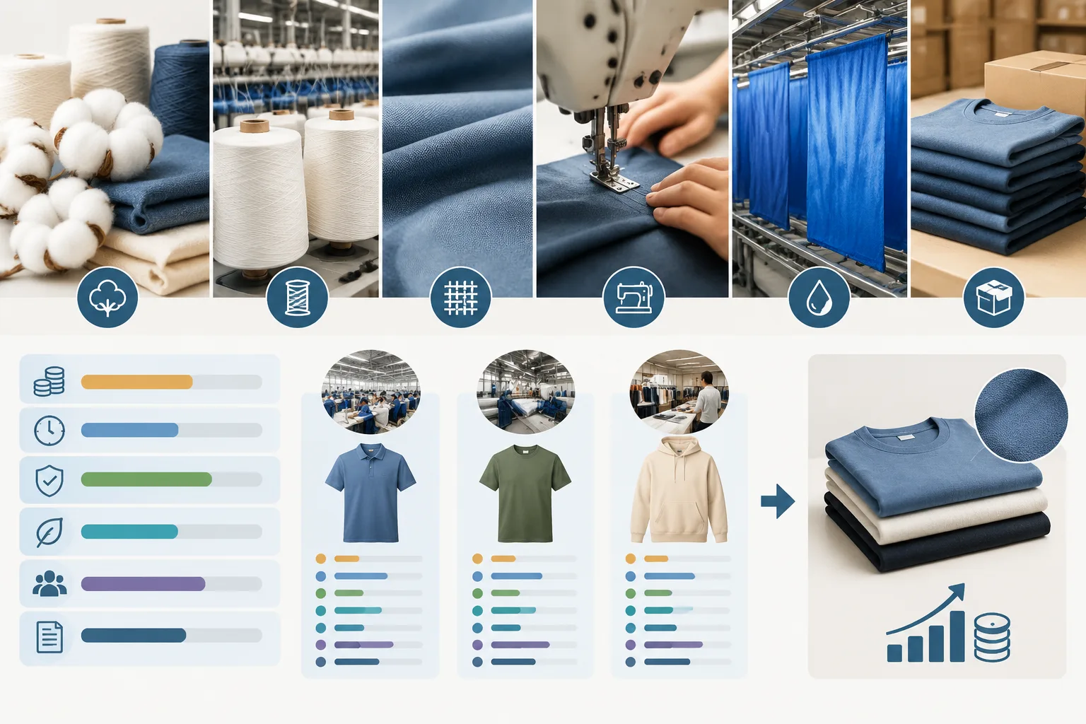 How Can Sourcing and Production Options Be Compared? — Apparel Wiki guide