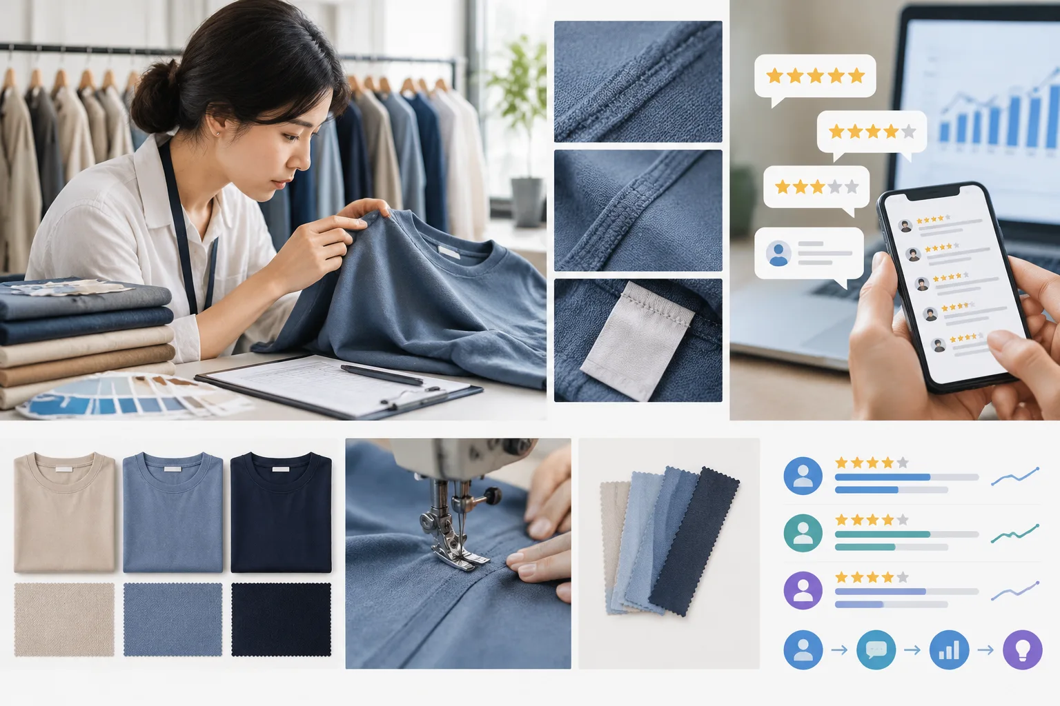 Sample Quality and Review Patterns — Apparel Wiki guide