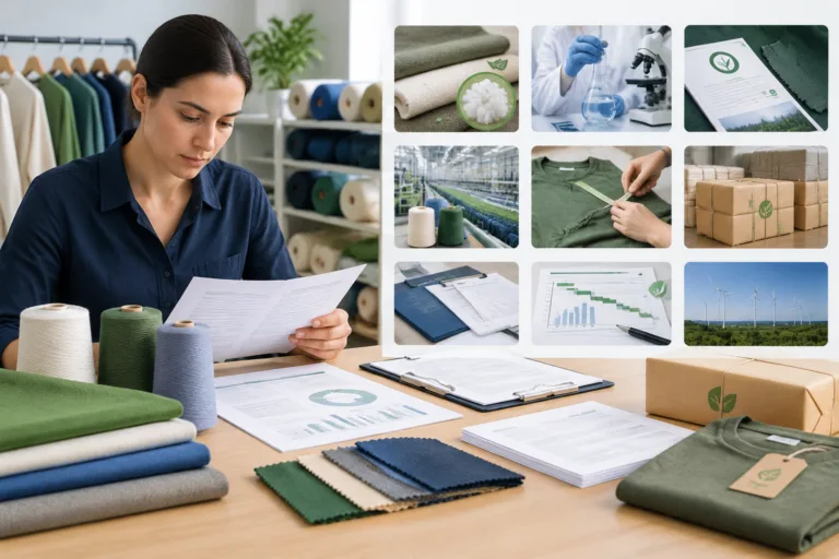 What Evidence Should Textile Suppliers Provide for Sustainability Targets? — Apparel Wiki guide
