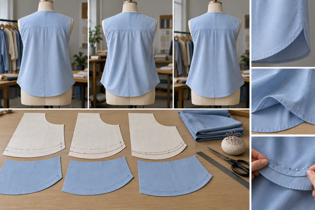 How to Adjust Ease Without Losing Hem Balance — Apparel Wiki guide