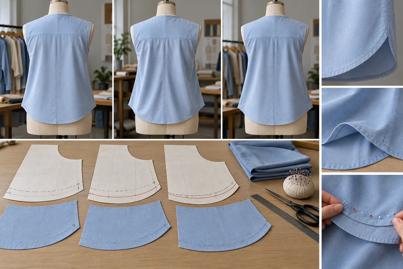 How to Adjust Ease Without Losing Hem Balance — Apparel Wiki guide
