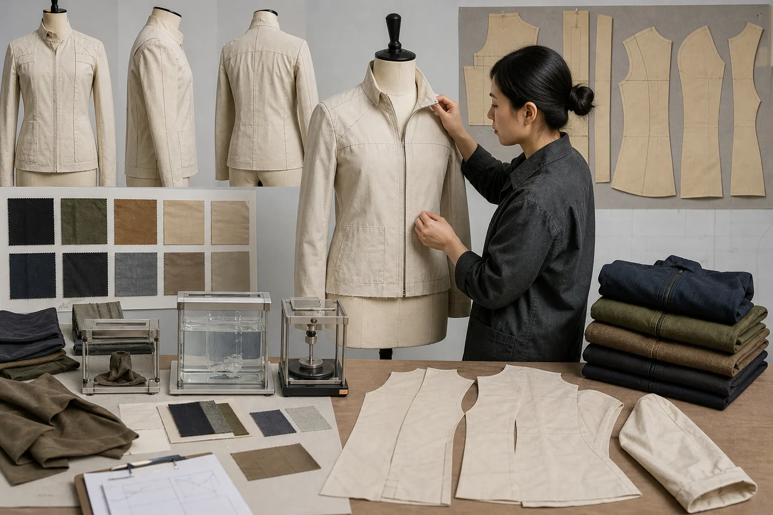 How Should You Evaluate the Block Through Fit and Material Tests? — Apparel Wiki guide